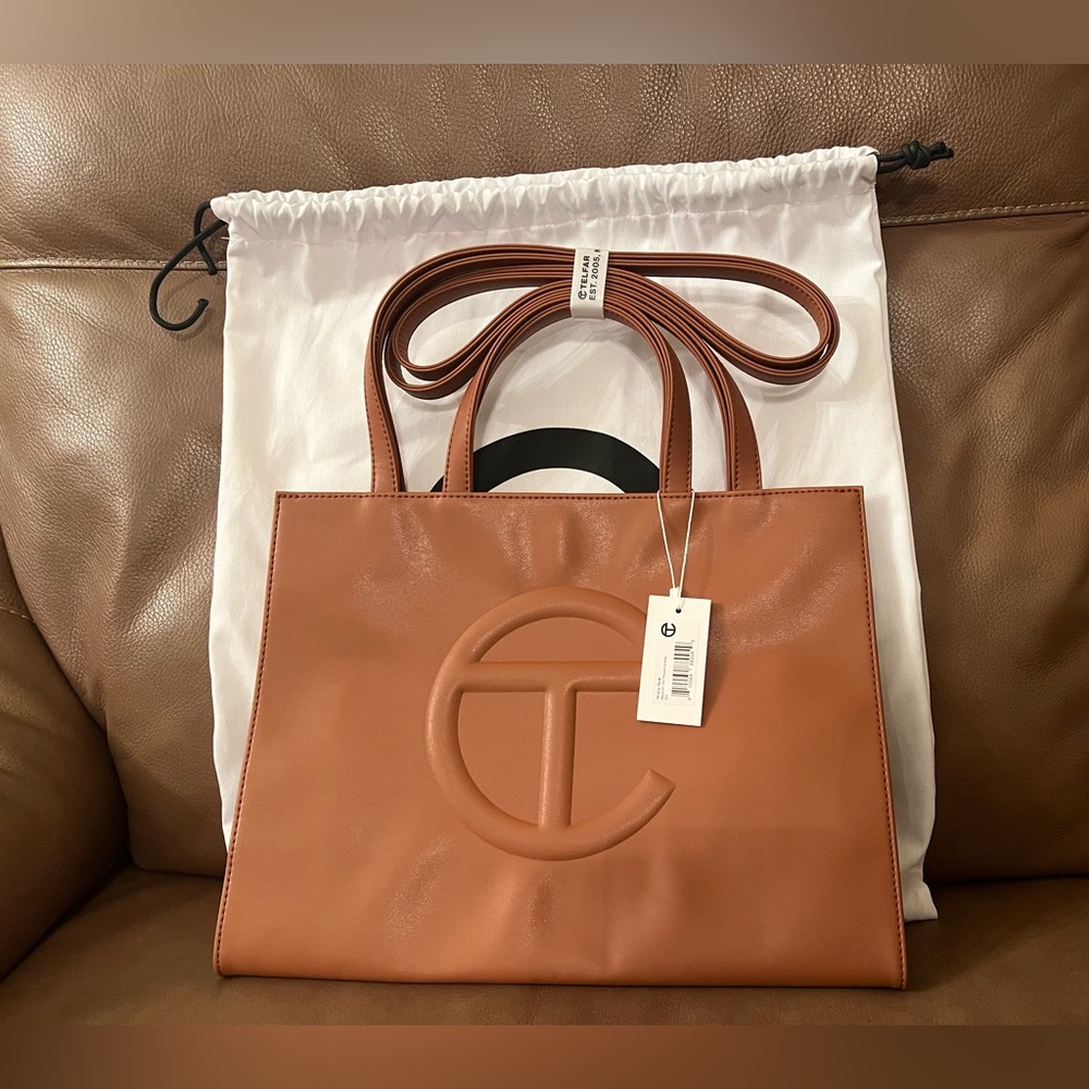 Telfar Women's Tan Shopping Bag
